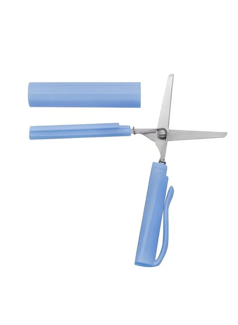 LDQ Portable Travel Scissors – Durable, Easy to Store, Wear-Resistant, Ideal for Office, School, Home & Travel – Perfect Birthday Gift - Image 2